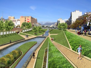 Imagen de la Propuesta de Ordenación del Río Guadalmedina
